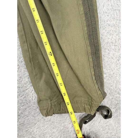 Free Knight Japan Green Cargo Pants Mens Size 31 Gas Mask Tactical Military - Picture 10 of 10